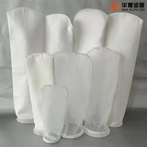 华豫滤器 高纳污PP水滤袋 180*810mm电厂凝结水过滤 耐高温可定制