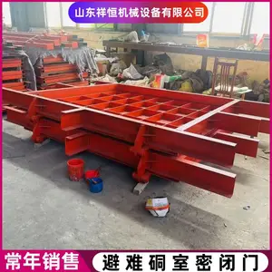 800*1600避难硐室防火防爆门 井下防 火抗冲击波密闭门 矿用无压风门