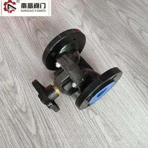 衬胶隔膜阀 EG41J-16Q南高阀门 DN50 防酸碱操作方便省力灵巧