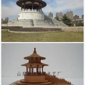 古建筑模型 西安旗亭模型