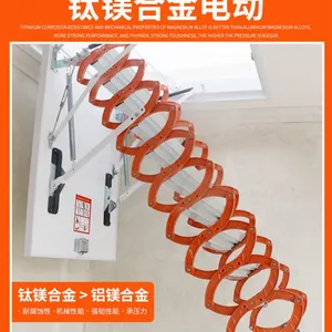 济南德州滨州东营烟台威海淄博潍坊聊城泰安莱芜伸缩楼梯厂家,阁楼伸缩楼梯哪家好,隐形伸缩楼梯批发代理