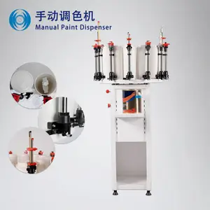 供应乳胶漆调色机 油漆涂料半自动调色机 一年质保