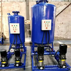 空调设备集成?定压补水电子除垢仪旋流除砂器 消声止回阀手柄蝶阀