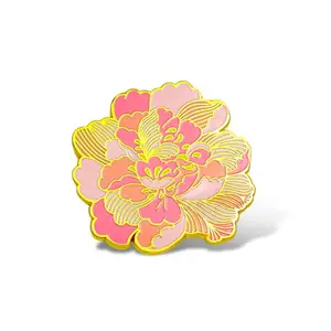 礼服胸针定制 甩模金属礼品制作 镶钻菱形徽章定做 高档胸牌
