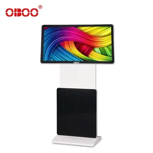 OBOO品牌自营43寸落地式旋转式液晶高清广告机多功能广告宣传屏