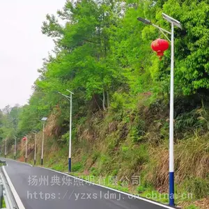 经典闪烁-厂家直销新农村建设12V系统6米太阳能路灯30W太阳能路灯