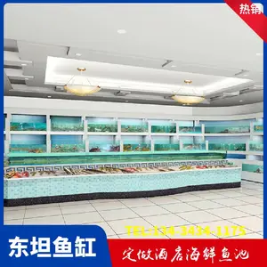 三灶镇玻璃鱼缸设计,香洲区两层大排档鱼池