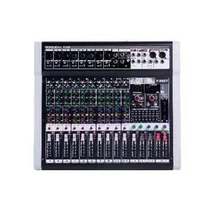 音视特会议室音频扩声系统厂商12路调音台(带编组)IN-AT2412-B
