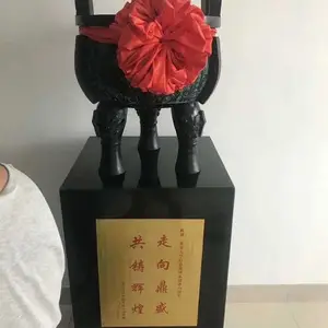 陕西青铜鼎摆件,西安庆典上市礼品摆件树脂大鼎2米公司开业礼品,大型铜鼎供应