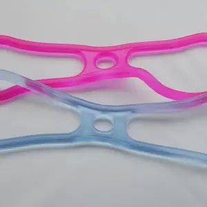 批发健身瑜伽开背TPR拉力绳器臂力器硅胶八字女士果Q弹伸展阻力带