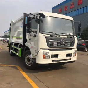 国六东风天锦14吨压缩转运车高清图片
