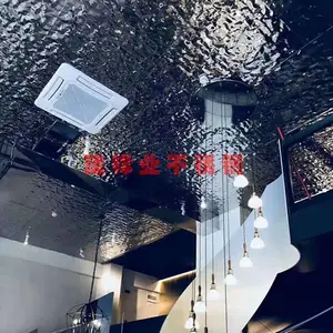 供应吊顶装饰用201镜面大水波纹板