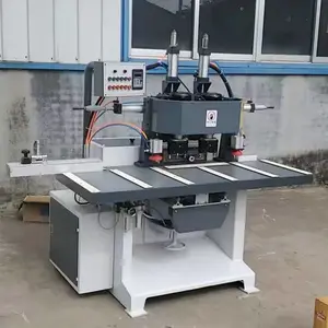 ȫ�Զ�˫ͷ���׻� ľ�ſ��׻� ��ͷ���׻� ľ����е����������׻�