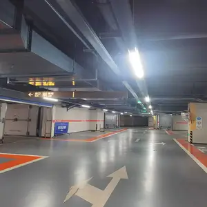地下停车库玻璃珠标线 室外地面油漆震荡线施工