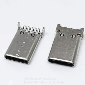 TYPE-C 24P˫����Ƭ��ͷ ���Ų� 24PIN����˫�� ��ȱ�� 13.75