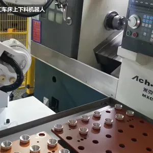 前镜框光学配件加工车床机械手 机床上下料机械手臂