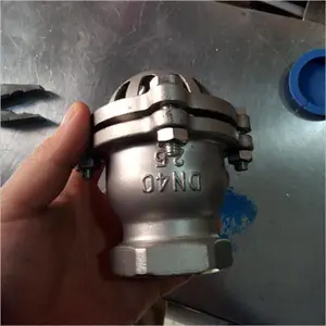 内螺纹底阀 止回阀 H12X-10C 法兰底阀 单向阀 止回阀 铸钢螺纹丝扣底阀 DN65