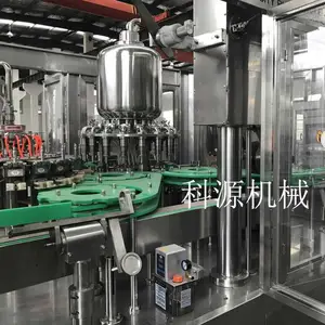全自动化中小型果酒 液体饮料生产设备 液体灌装机