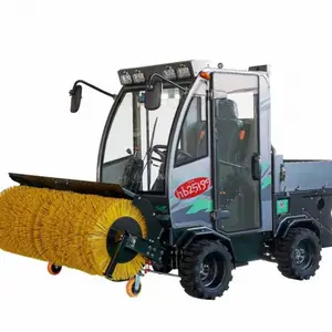 销售道路清雪机QS1500齿轮扫雪车清扫效率高