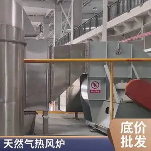不锈钢线性天然气直燃热风炉烘箱可定制源头厂家岱鼎燃烧