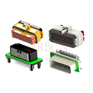 HRB 4.0mm间距车载线对板控制器密封防水接插件M4022 M4021 M4021R