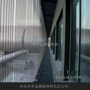 定做不锈钢玻璃夹丝 红铜色艺术防爆夹层铁丝网