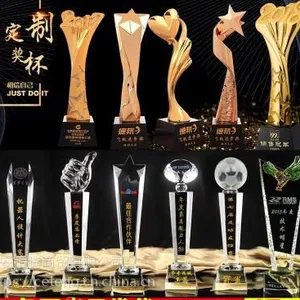 西安水晶生产厂家,专业定做内雕摆件 水晶奖牌定做