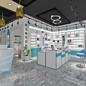 眼镜店展柜 眼镜店装修 眼镜展示柜全新设计 量身定制 工厂发货