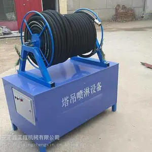 塔吊喷淋降尘系统 正鑫高空降尘设备 工地塔吊自动喷淋控制系统