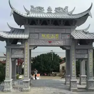 回收石牌坊,回收石亭子,回收各种石雕工艺品
