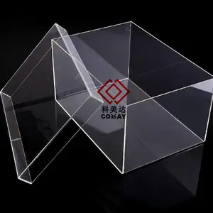 5mm有机玻璃板材亚克力块定制钻石抛光雕刻