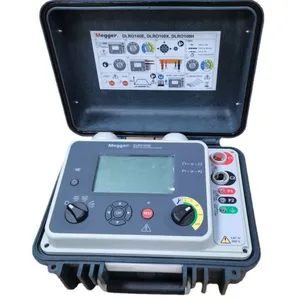 DLRO100X低电阻微欧计,CAT IV 600 V 交流电/ 500 V 直流电使安全操作