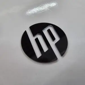 电脑金属logo标 惠普标牌供应商 金属logo定制工厂
