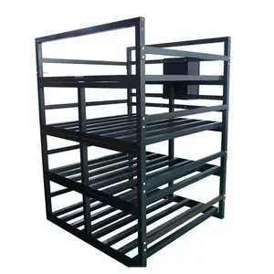 拆装组合开放落地式UPS蓄电池架CJ100-16 12V100AH16节 非标定制