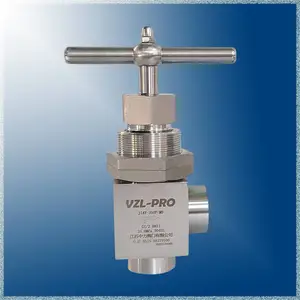 VZL-PRO 手动高压角式截止阀 304SS气体