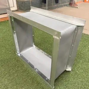 空调柔性软风管A一级不燃硅玻钛金复合保温软管软连接