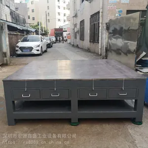 注塑模具桌工作台修模台不锈钢钳工工作台铸铁组装飞模台模具钳工台
