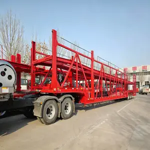 吉尔吉斯斯坦托运专用车 出口定制 车辆运输半挂车 10为托运挂车