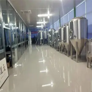 自酿啤酒设备 酒吧酿酒设备价格小型啤酒设备1000升啤酒设备