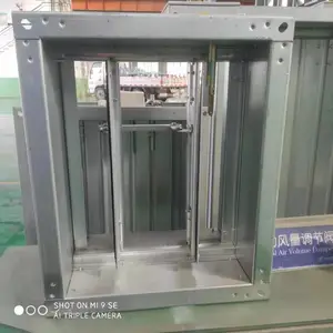 亚太280度防火排烟阀 地下室排烟管道 通风管道