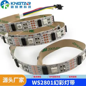 WS2801LED�òʵƴ�����IC���㵥��32��60�Ʒ�ˮ����5v��Χ�ƽ���������ճ��CX2802