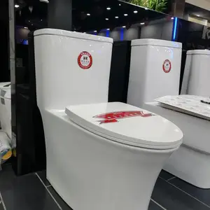 恒生连体座便马桶厂,批发冲刷式坐便器,工程陶瓷立柱盆,洗衣盆坐厕HS0008