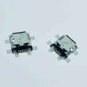 MICRO 5P ���ų���ĸ�� ȫ��ʽSMT ����1.3mm ��������