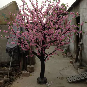 拉萨假桃树生产 西藏新年桃树 青海西宁假桃花生产 宁夏银川假树生产 四川仿真桃树