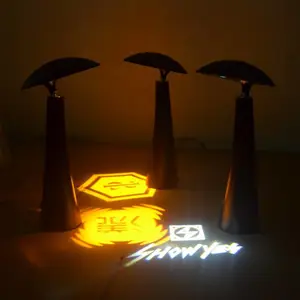 充电式Logo投影灯 投影台灯 投影吧台灯 酒吧灯 3瓦LED投影灯