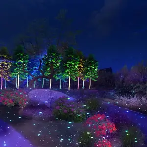 梦幻森林公园灯光秀