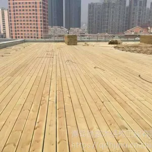 胶州室外防腐木栈道厂家