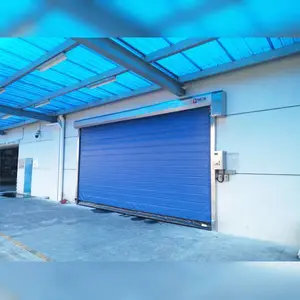 盐城冷库双轴拉链结构保温快速门