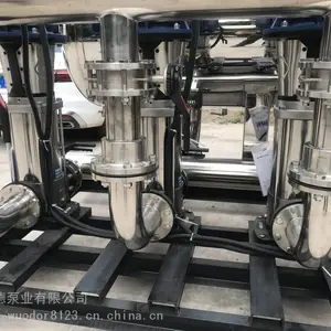 供应惠沃德不锈钢管件恒压机组 立式多级高压泵浦供水机组
