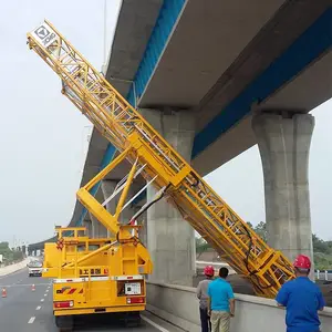 东营臂架式桥检车出租 桁架式桥梁检测车出租 灵敏度高
